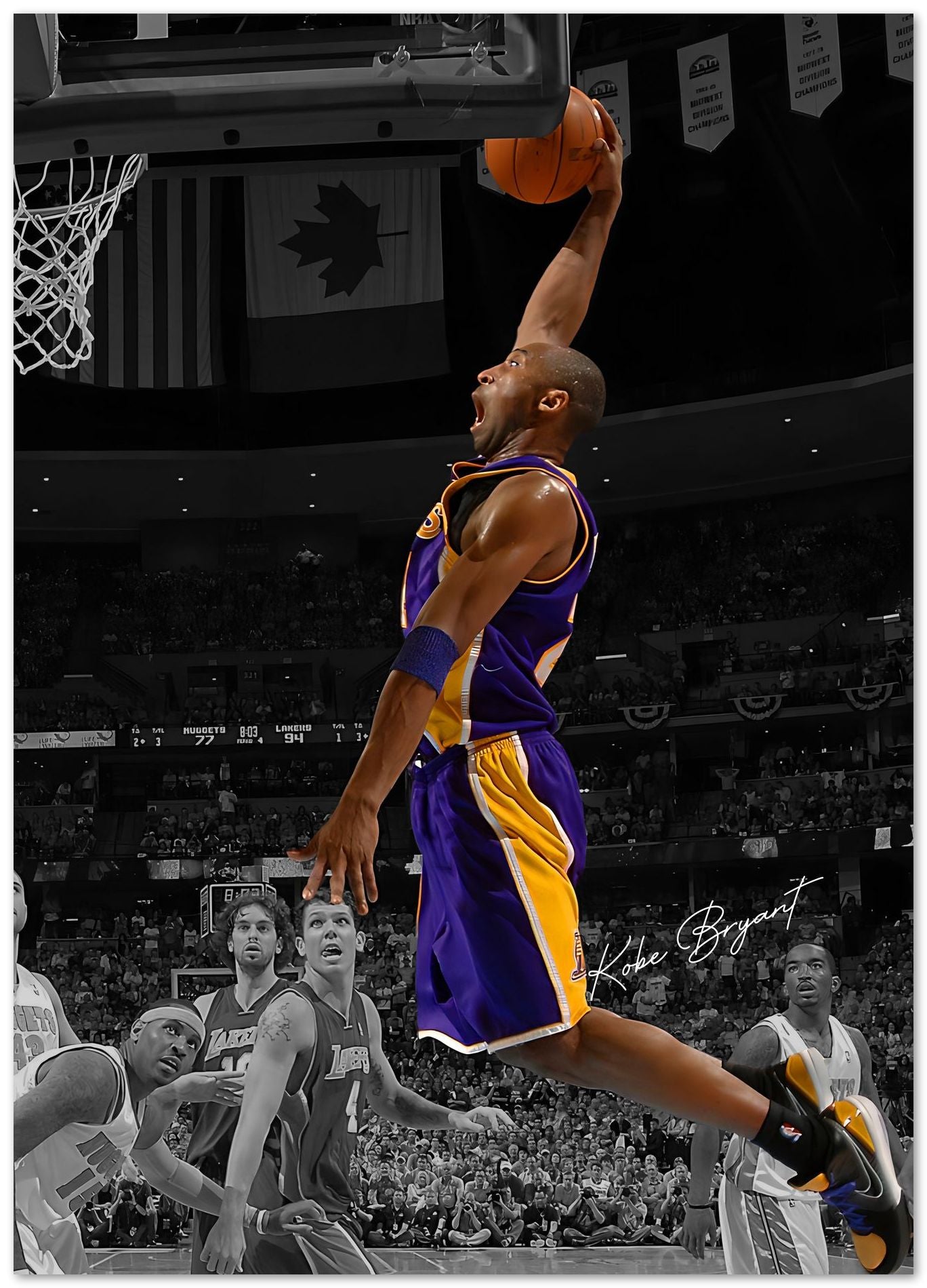 Kobe Bryant 14 MiracleCreative Buy illustrations and artworks made by Digital Artist wow.fan