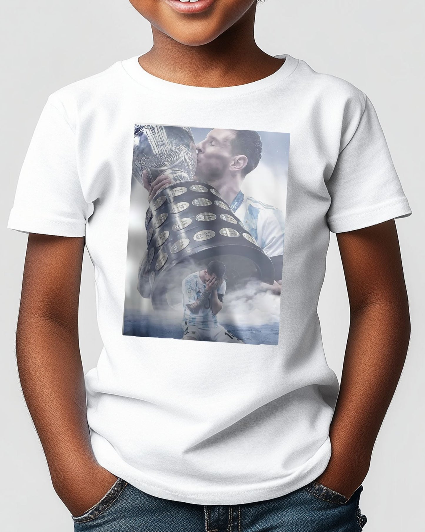 Tee Messi Tropy - @SportDesign