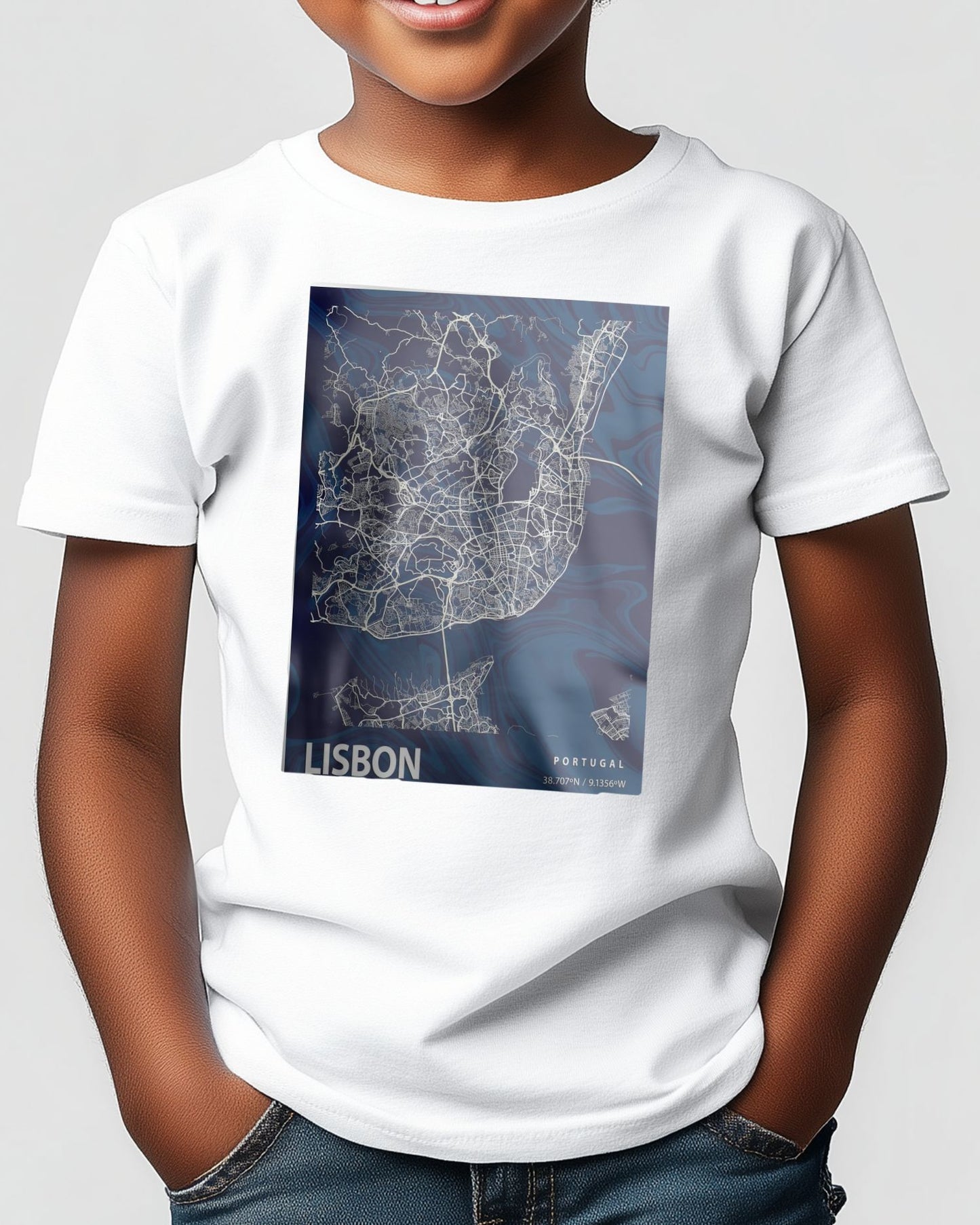 LISBON CROCUS MARBLE MAP - @Helios