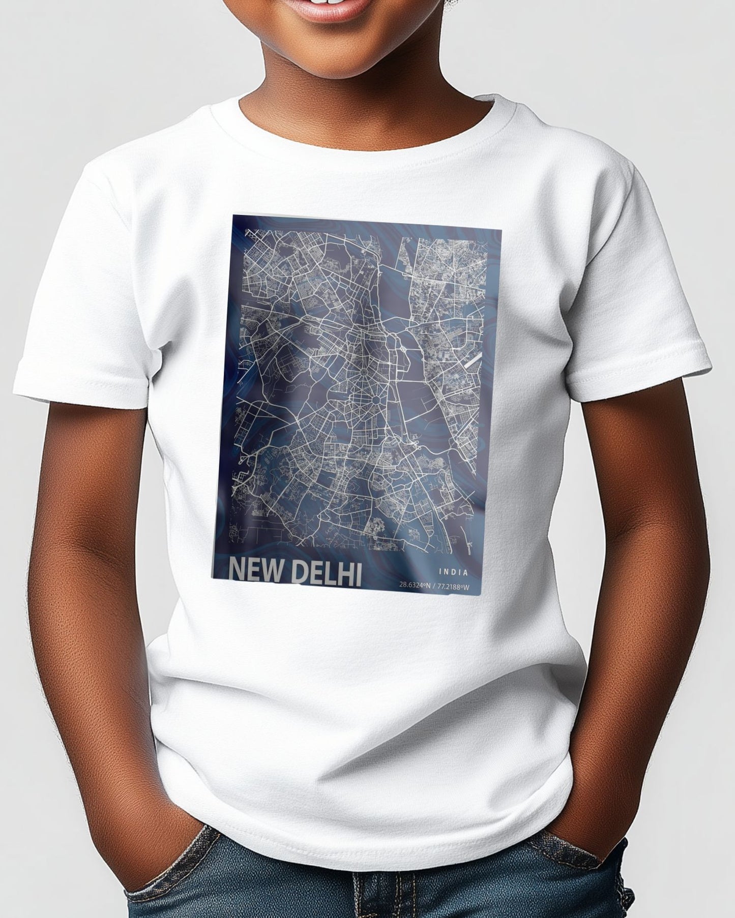 NEW DELHI CROCUS MARBLE MAP - @Helios