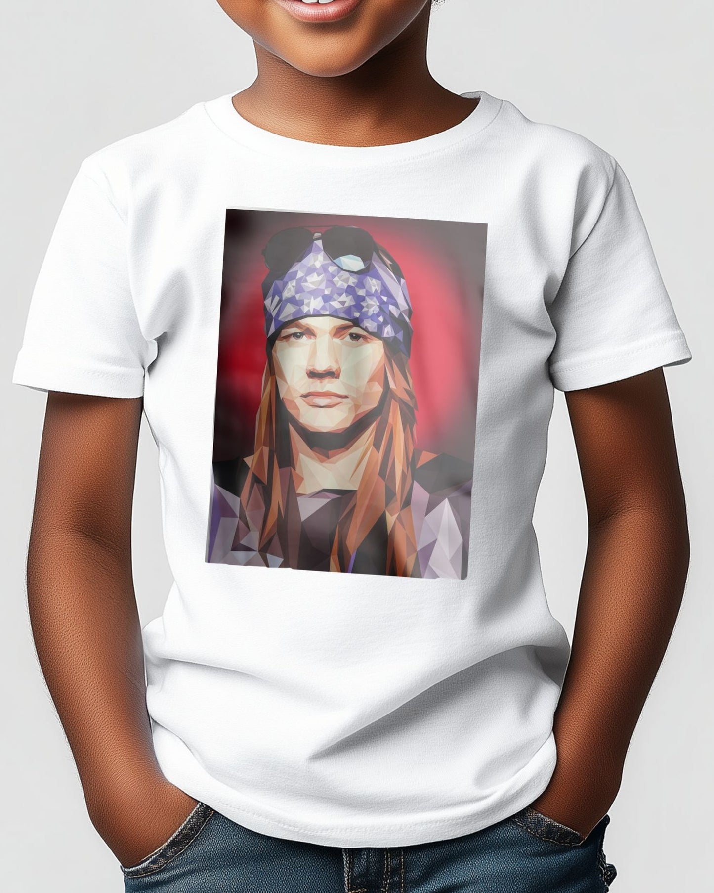 Axl Rose Lowpoly - @YanzGallery