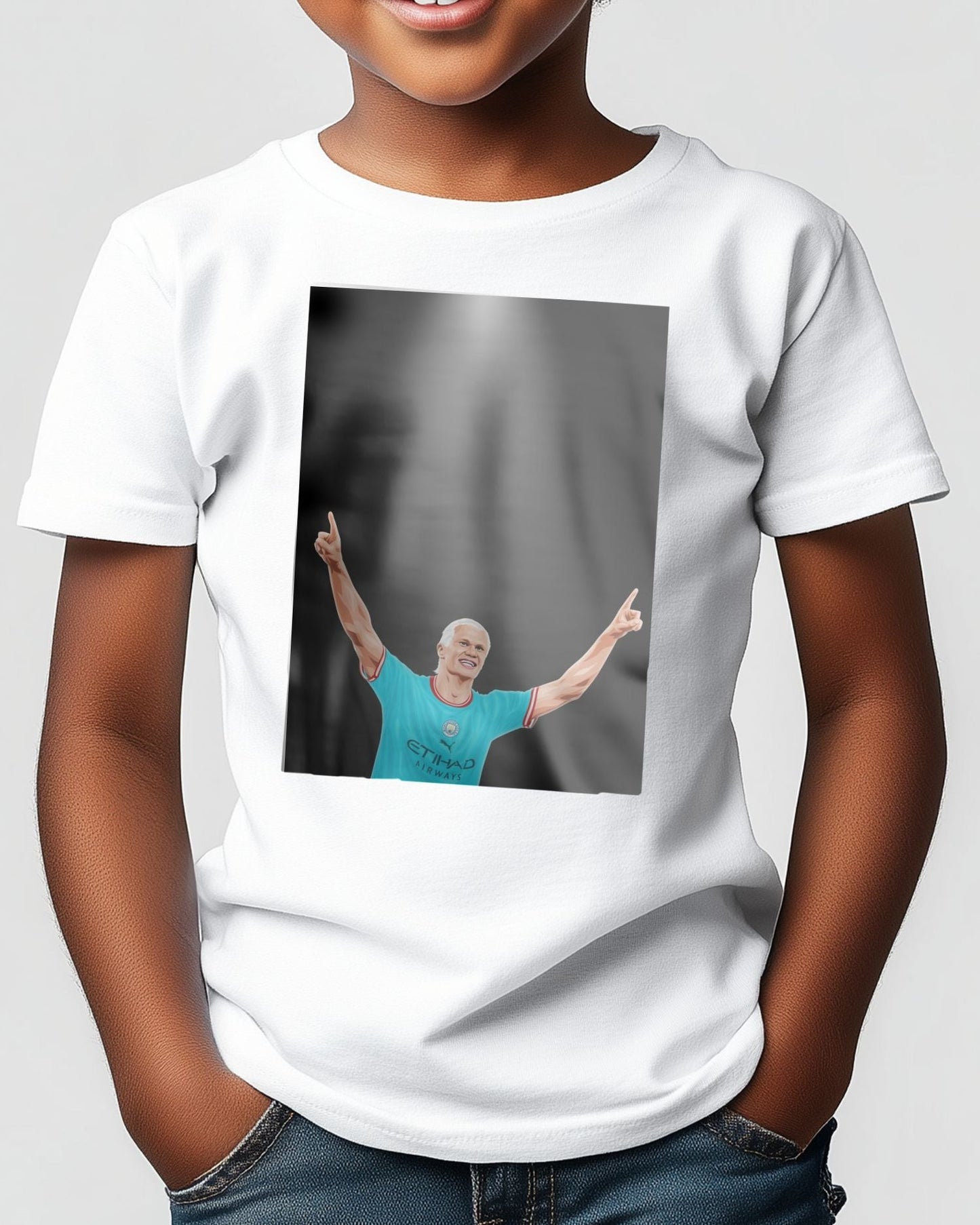 Tee Erling Haaland Mancity - @wpapmalang