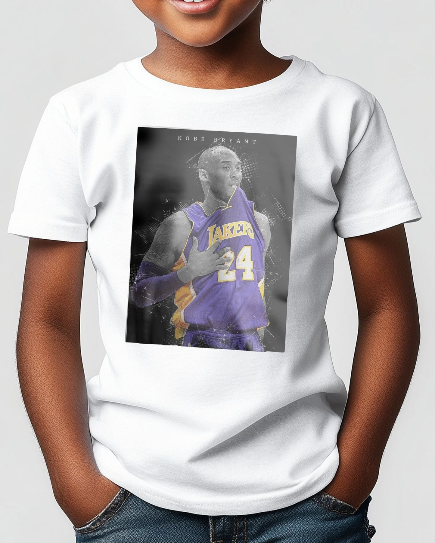 Tee Kobe bryant abstract art 1 - @SanDee15