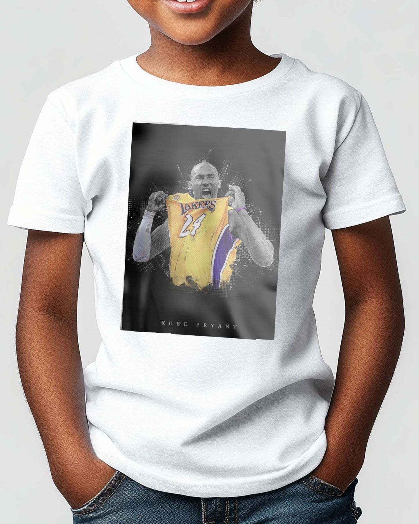 Tee Kobe bryant abstract art 4 - @SanDee15