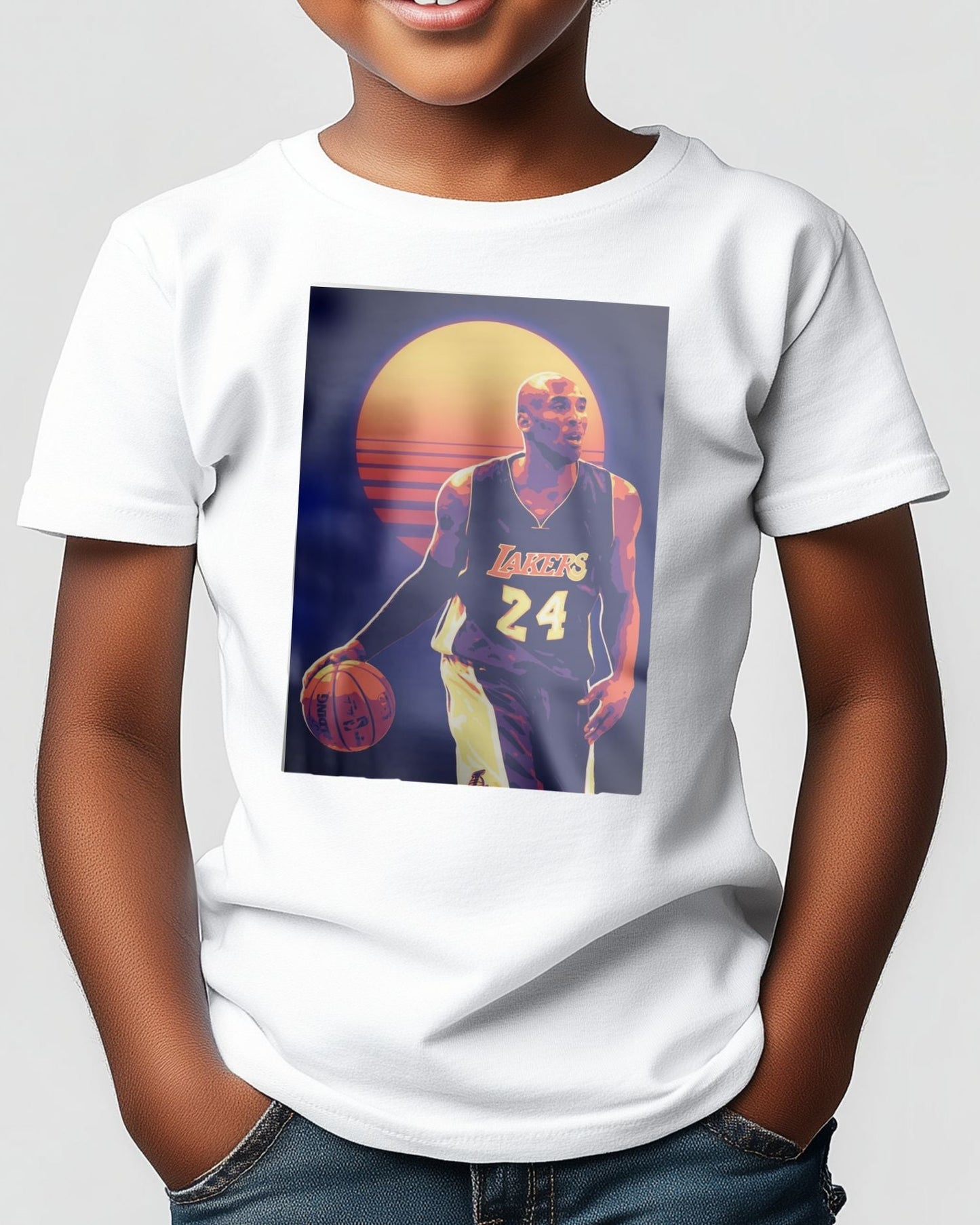 Tee Kobe Bryant Retro 80s - @RetroWorld