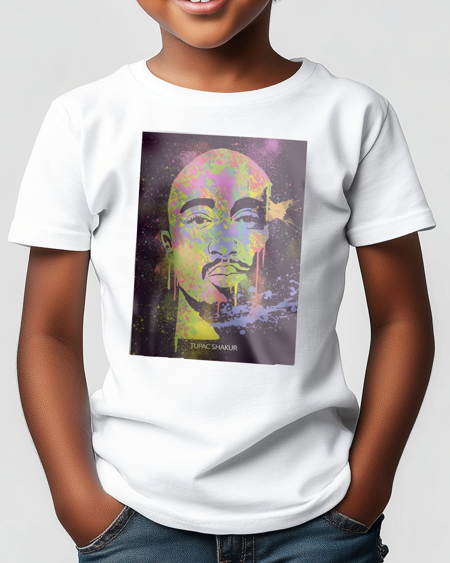 TUPAC SHAKUR HIPHOP LEGEND RAPPER PAINTING - @RAMRAMCLUB