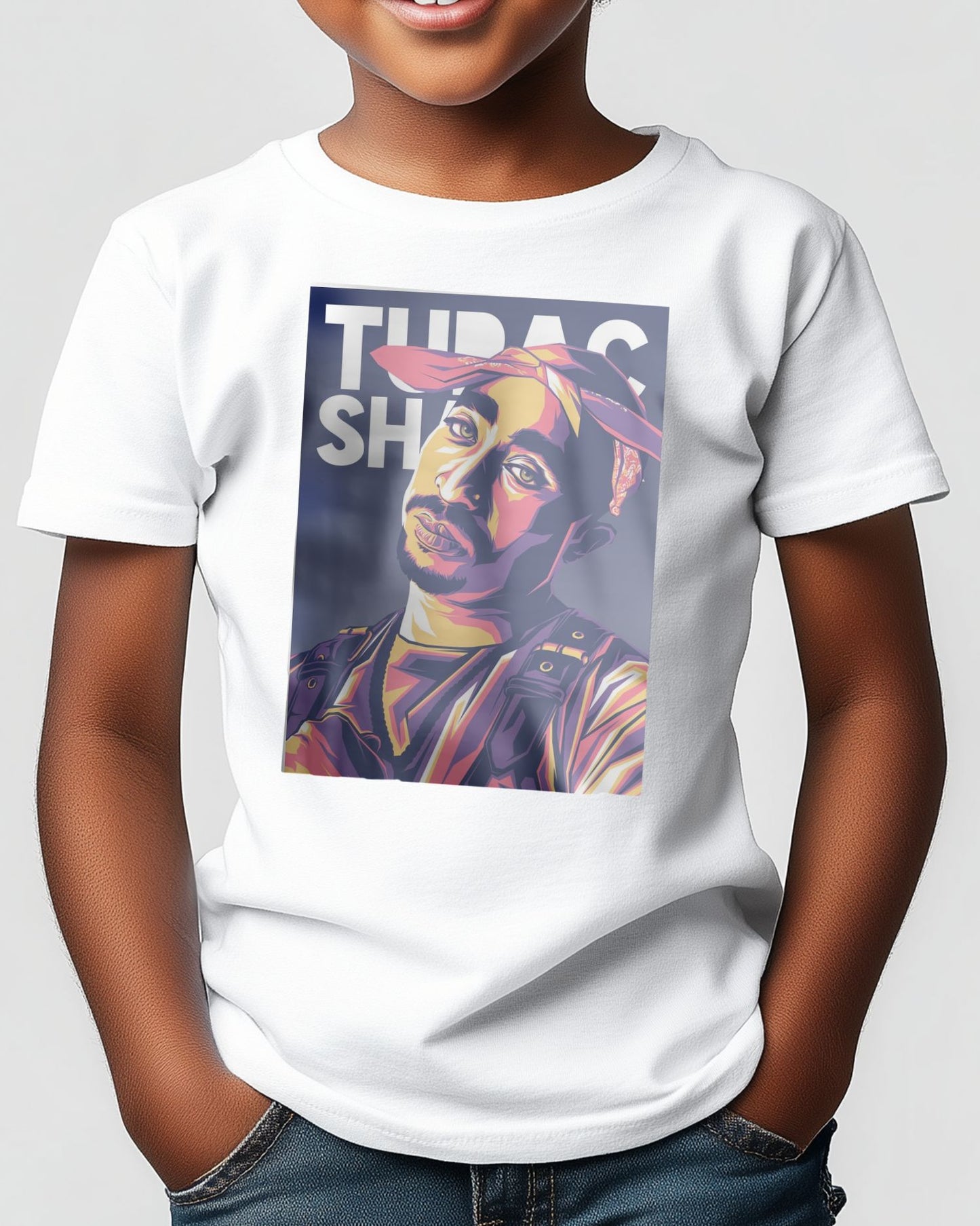 Tupac Shakur Pop Art 3 - @LuckyDream