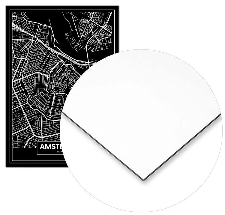 Amsterdam Black Color Map - @franck86