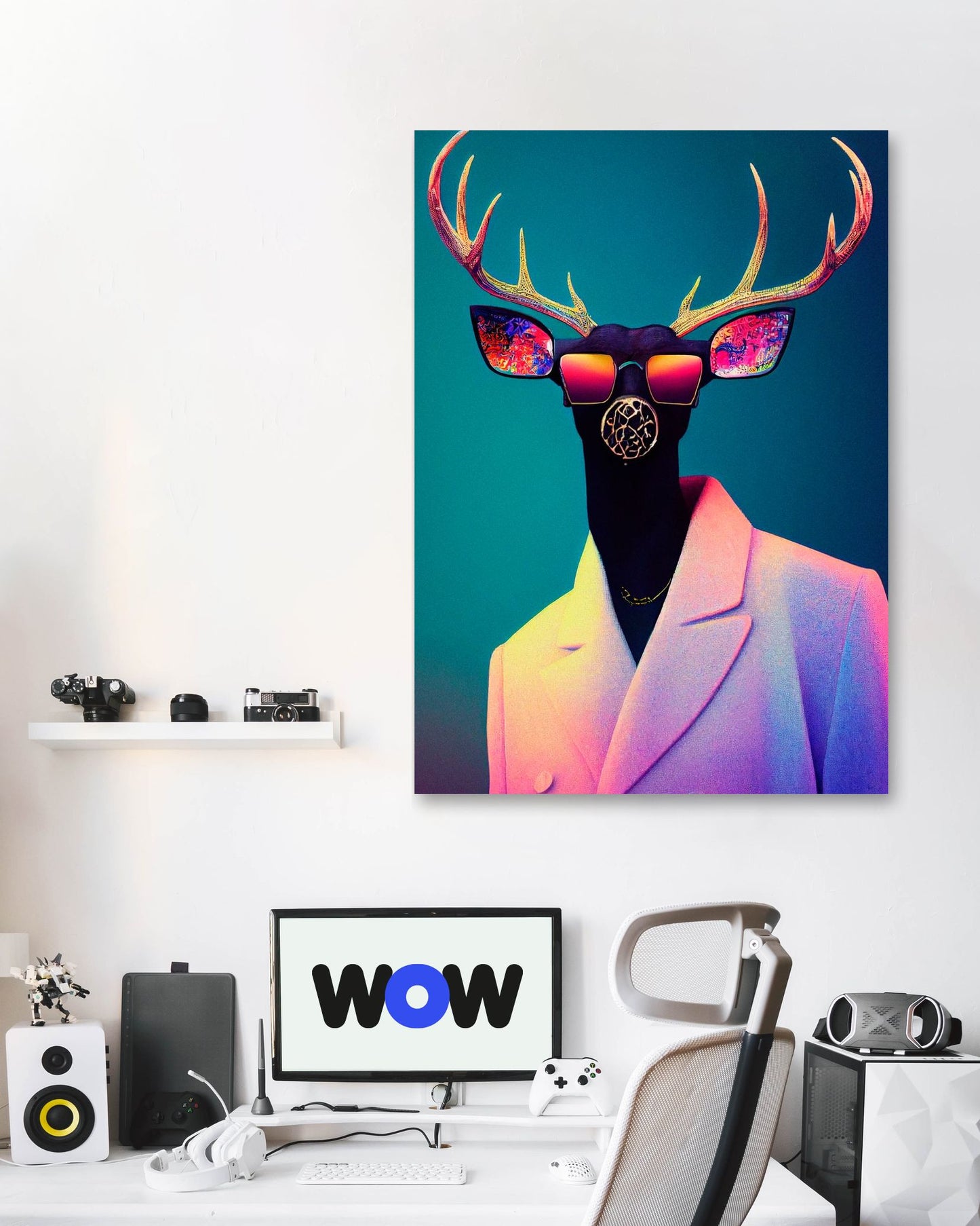Deer Atompunk - @Artnesia