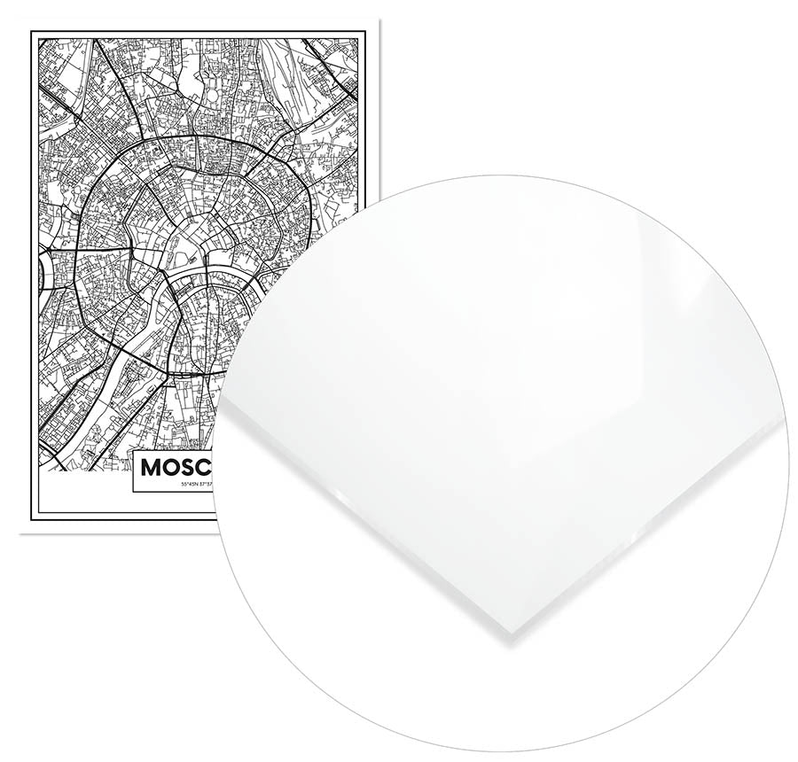 Moscow Map - @mackland