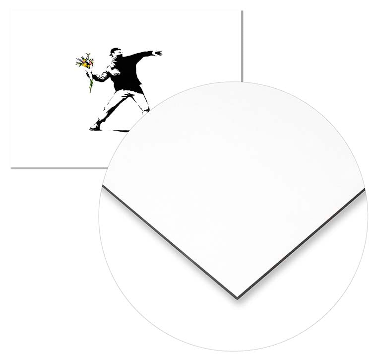 Soldier Throwing Flowers - @Banksy