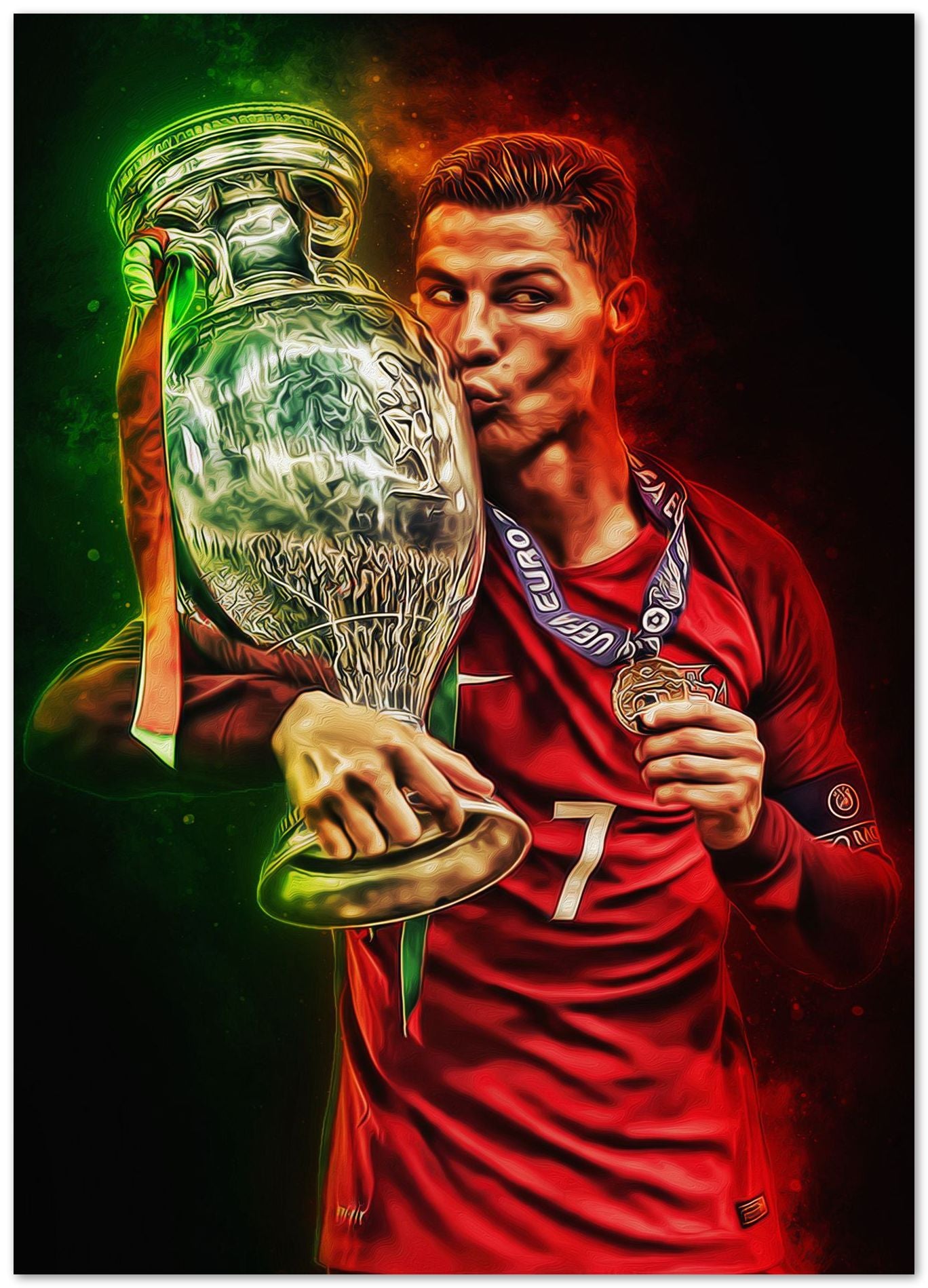 Cristiano Ronaldo - @CoolbitsArt