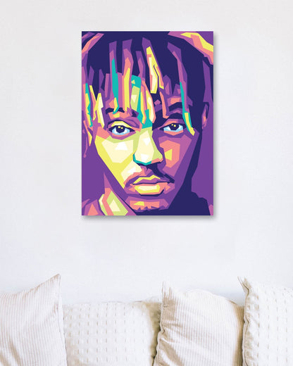 Juice wrld wpap style art - @VickyHanggara