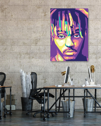 Juice wrld wpap style art - @VickyHanggara