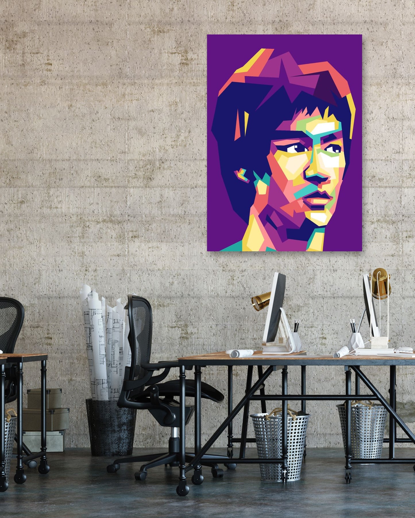 Bruce Lee - @VickyHanggara