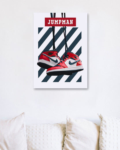 sneakerhead jumpman - @Artnesia