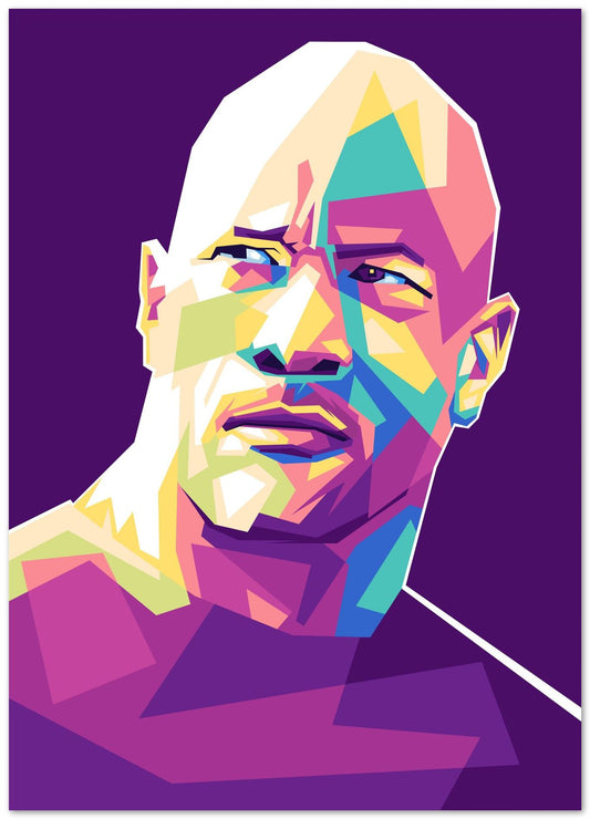 Dwayne Johnson - @VickyHanggara