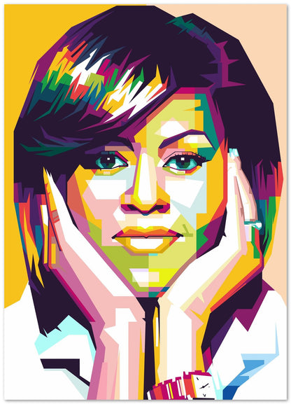 Michelle Obama Pop Art - @WpapArtist