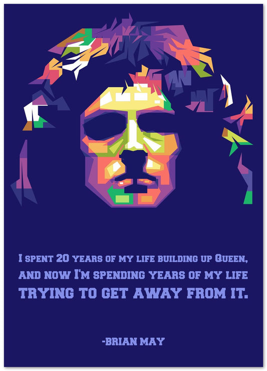 Queen Pop ARt Quote - @WpapArtist