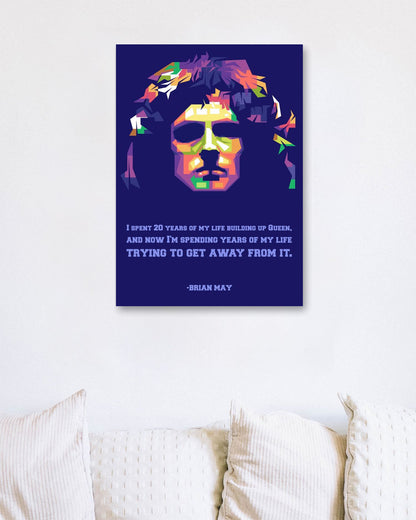 Queen Pop ARt Quote - @WpapArtist