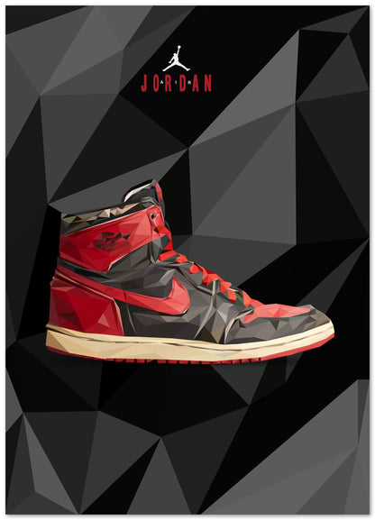 sneaker air jordan 1 retro banned - @Artnesia