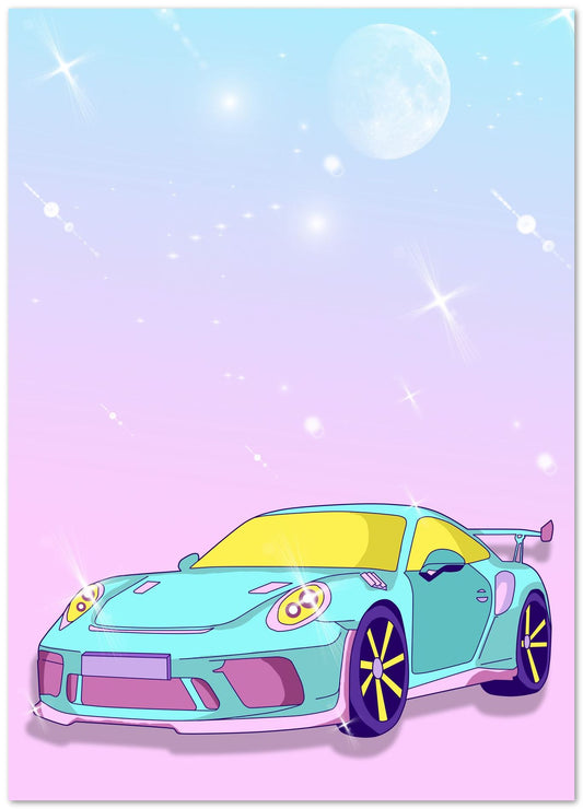 sport car poster - @beautifulday