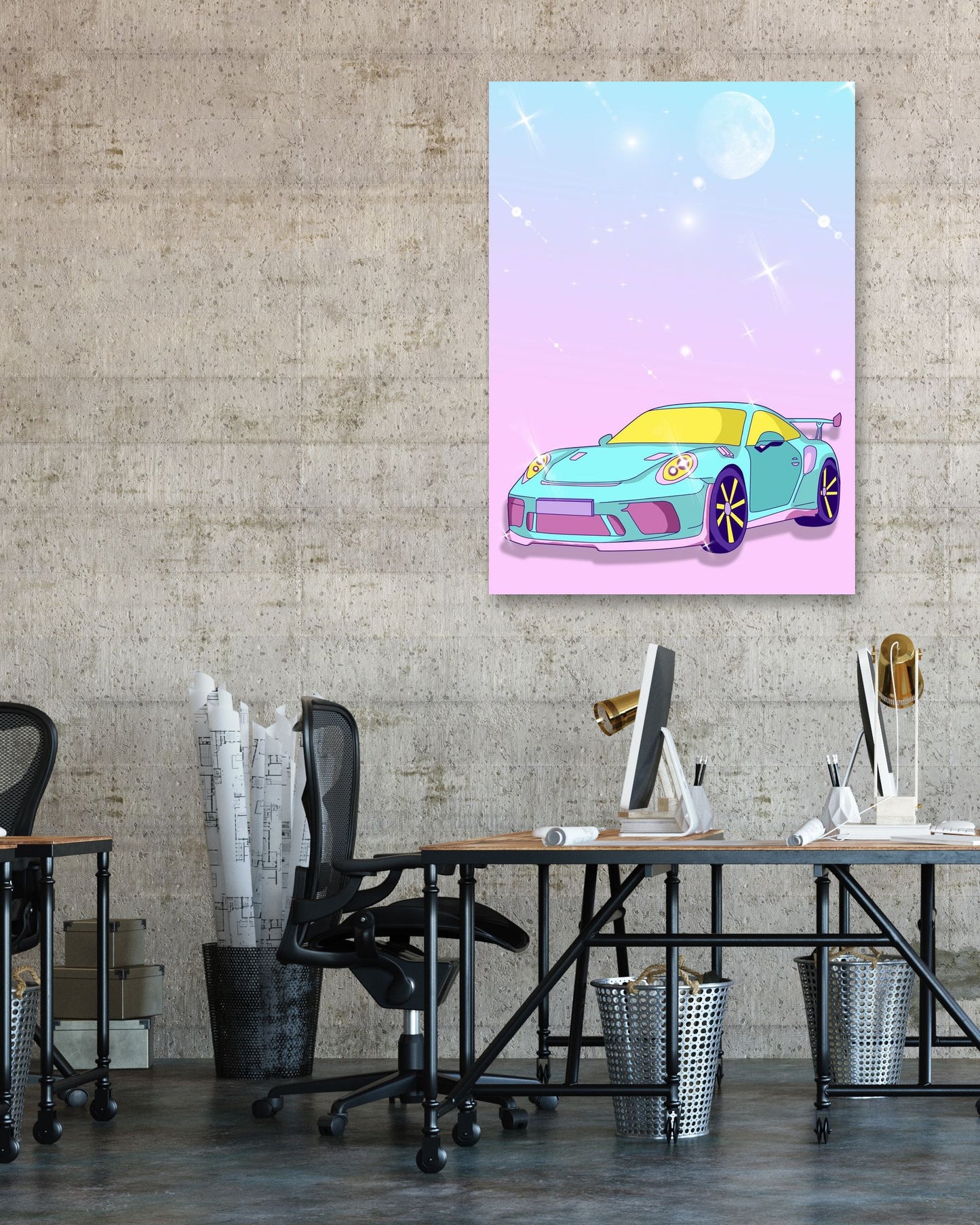 sport car poster - @beautifulday