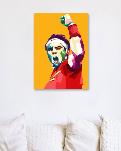 Rafael Nadal Pop Art - @FadilRamadhan