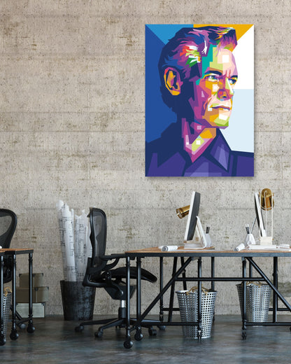 Randy Travis Pop Art - @WpapArtist