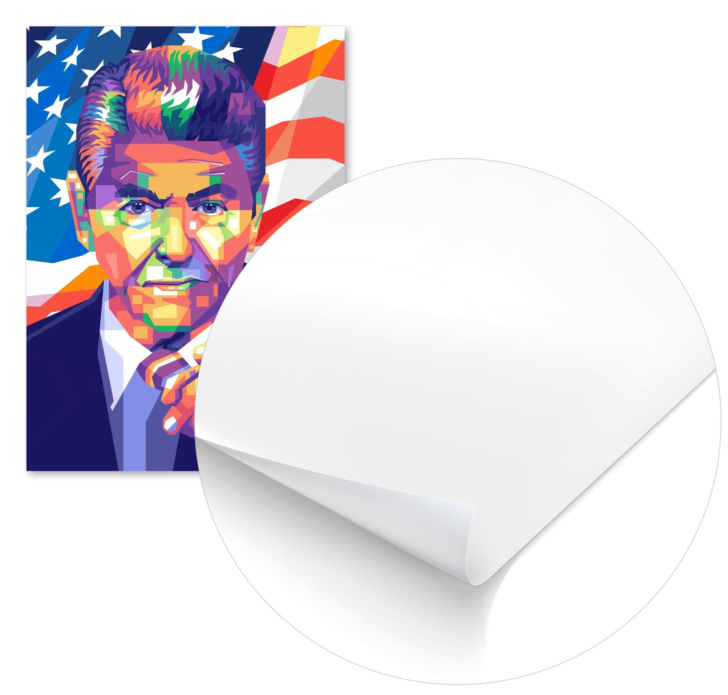 Ronald Reagan Pop Art - @WpapArtist