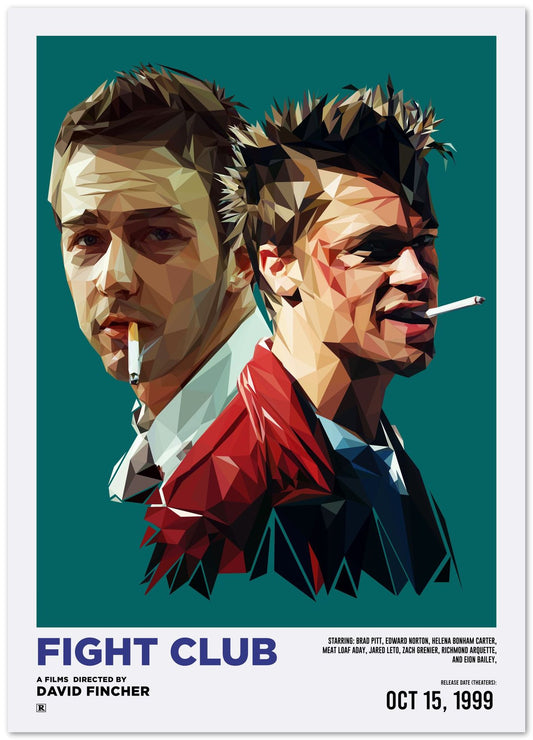 tyler durden Fight CLub  - @Artnesia