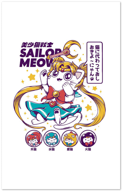 Sailor Meow - @Ilustrata