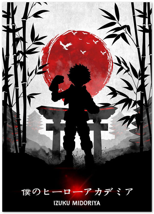 Deku midoriya japanese art - @UciStudio