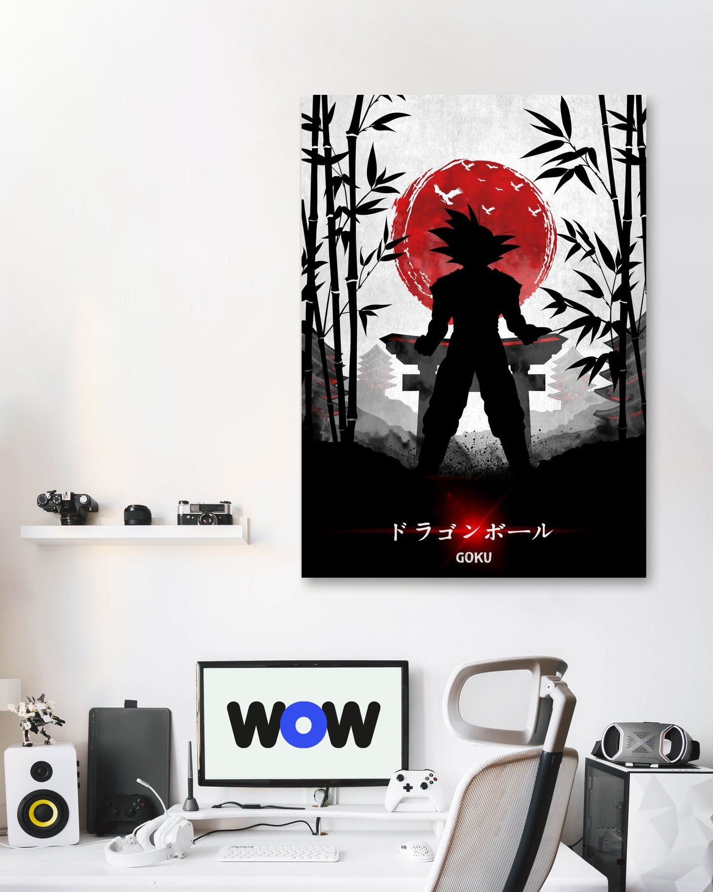 Goku japanese art - @UciStudio