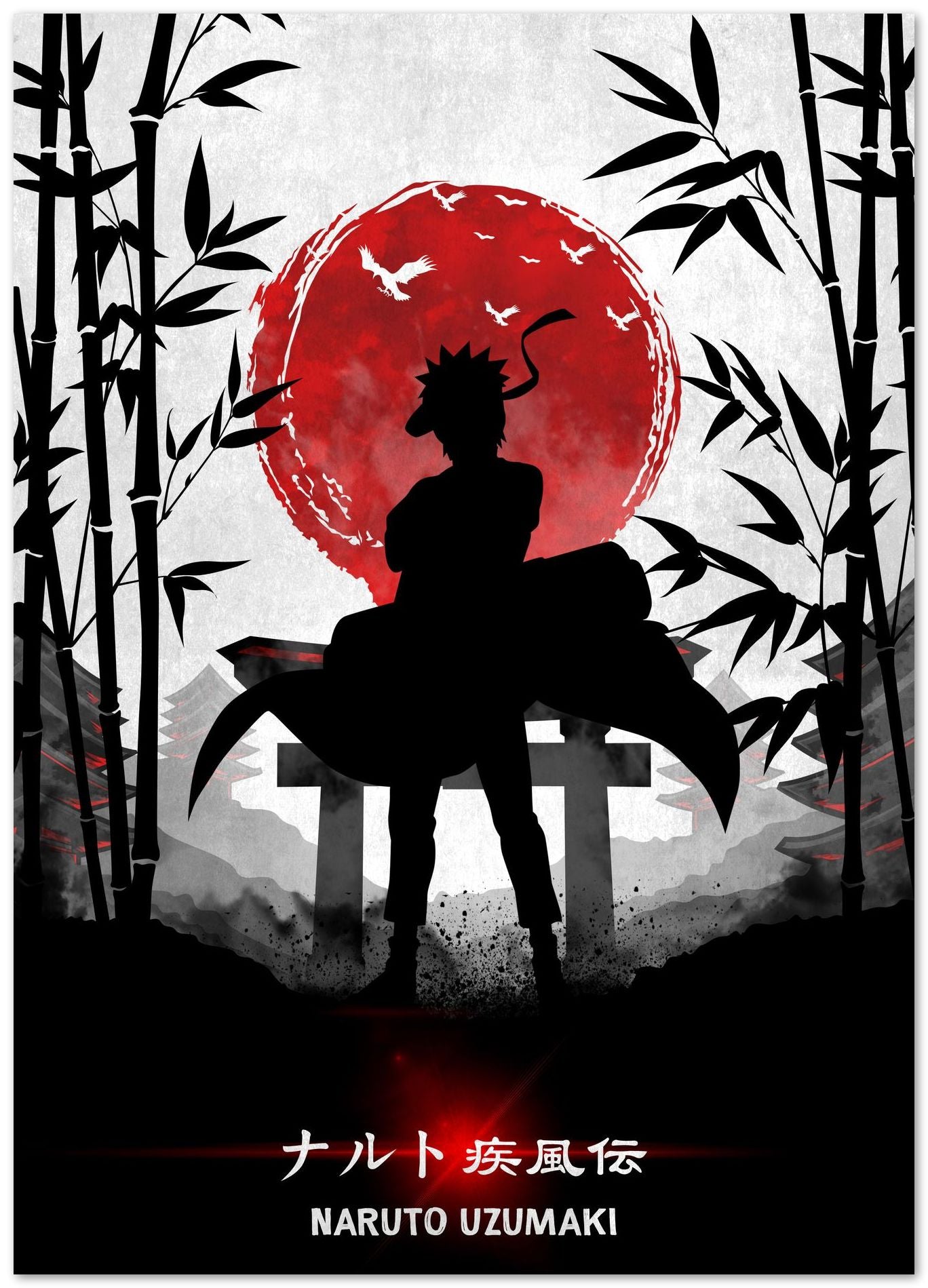 Naruto japanese art - @UciStudio