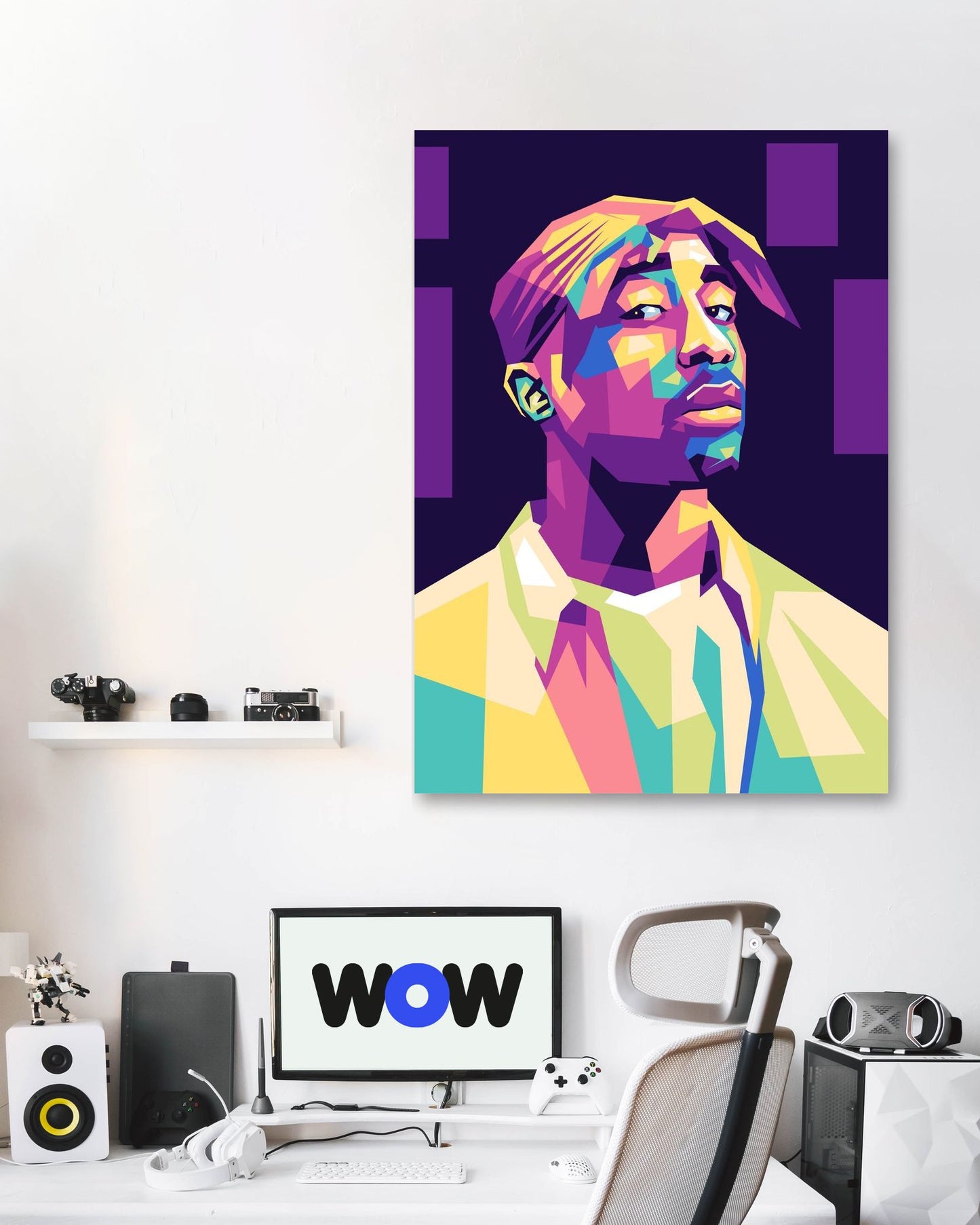 Tupac Shakur Art Style - @VickyHanggara