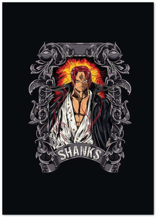 One Piece Shanks Tshirt - @Destrophya