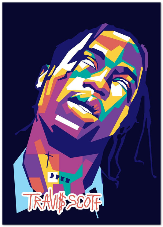 Travis Pop Art - @WpapArtist