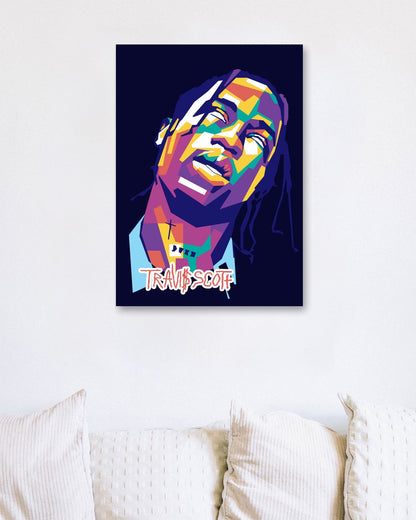 Travis Pop Art - @WpapArtist