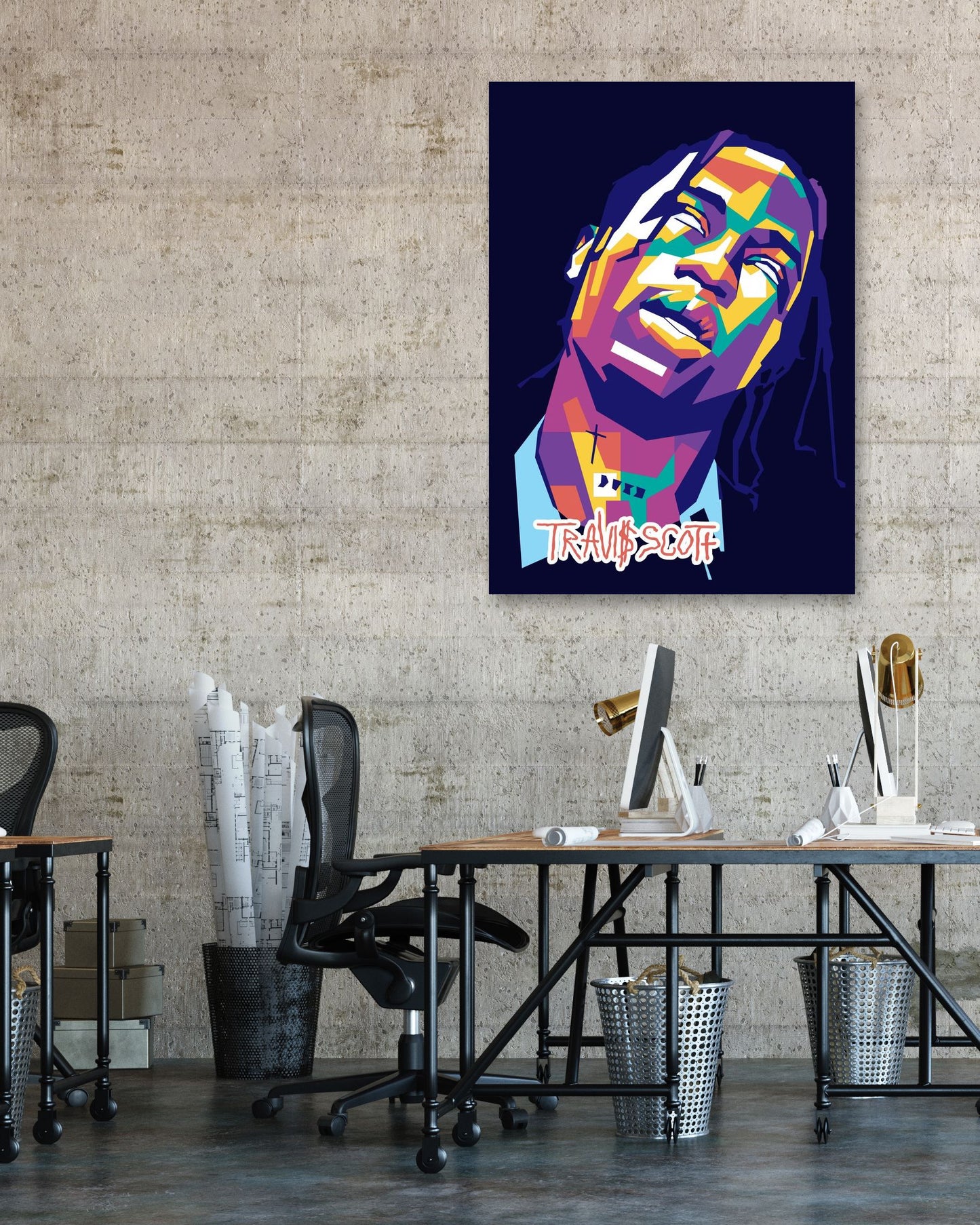 Travis Pop Art - @WpapArtist