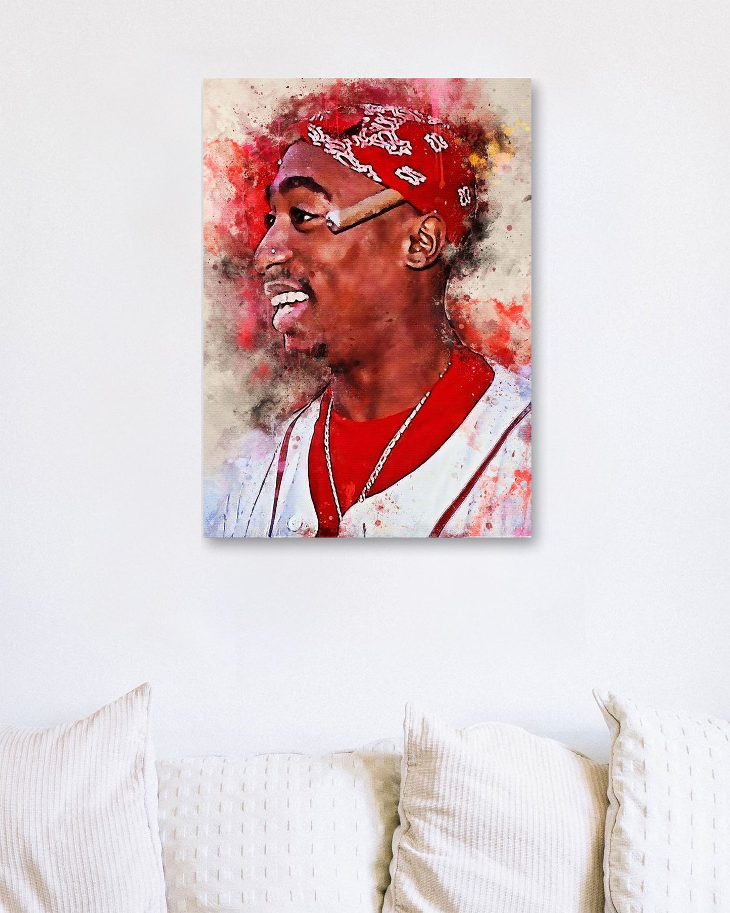 splatter by Tupac Shakur - @4147_design