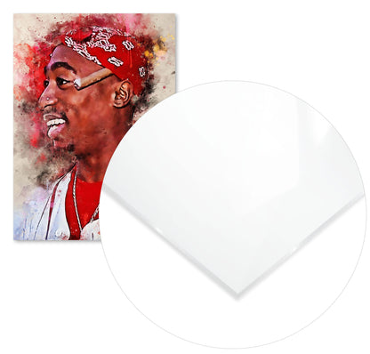 splatter by Tupac Shakur - @4147_design