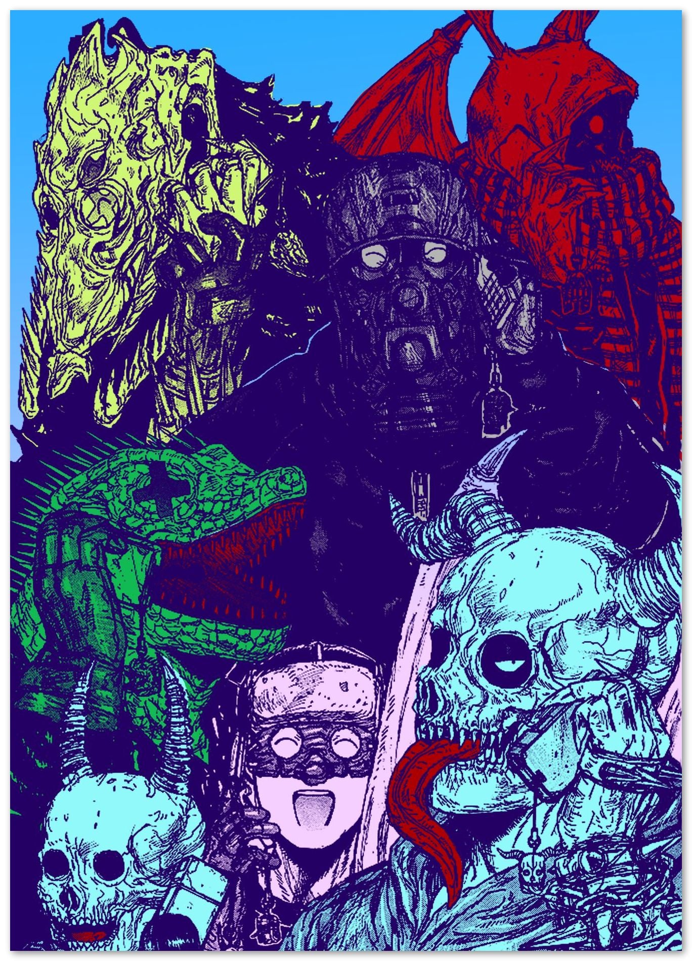 anime dorohedoro character - @beautifulday