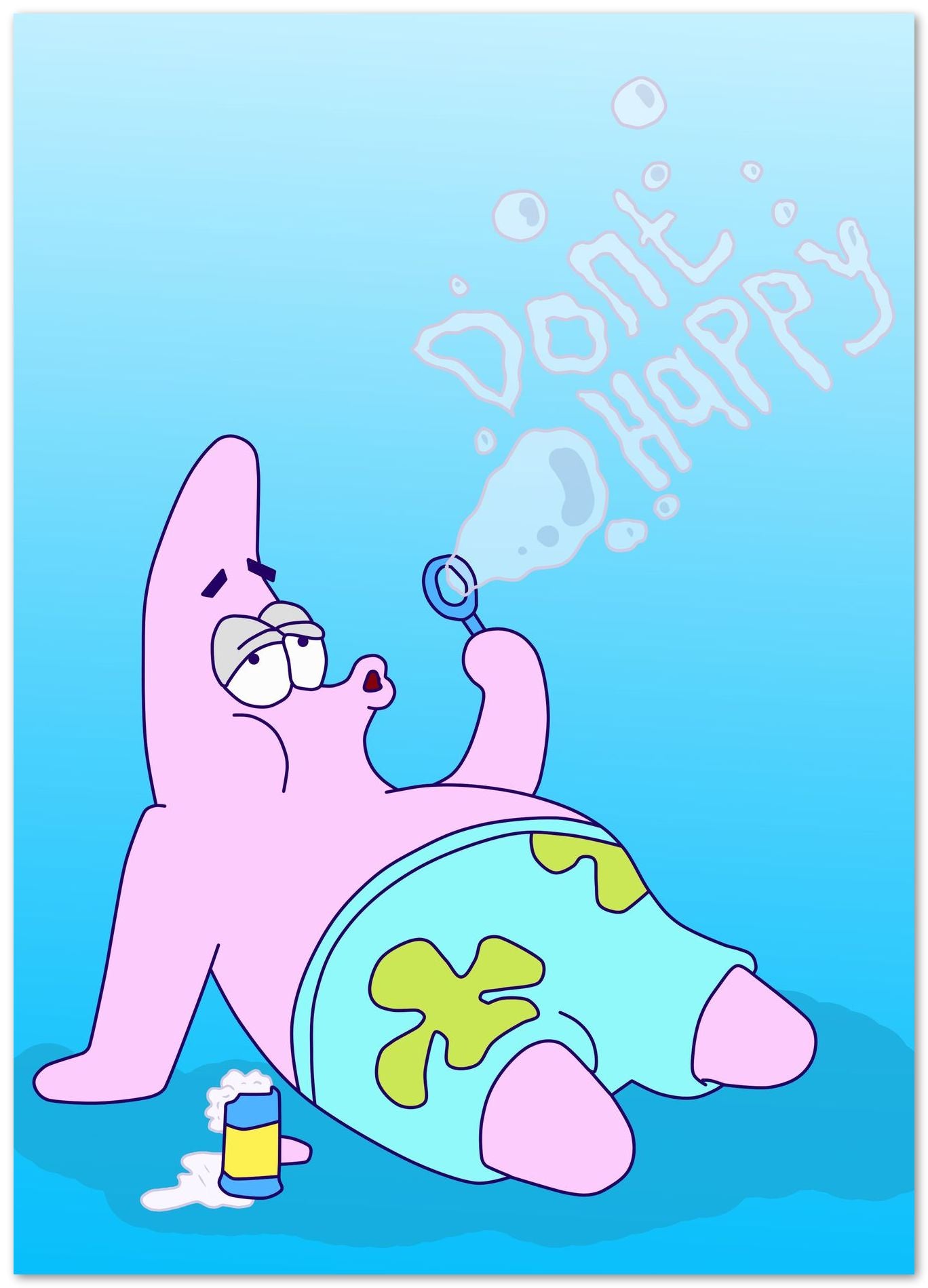 patrick star happy - @beautifulday