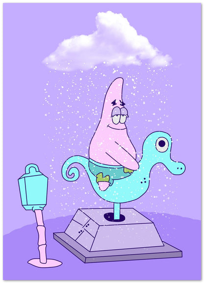 patrick star sad and happy - @beautifulday