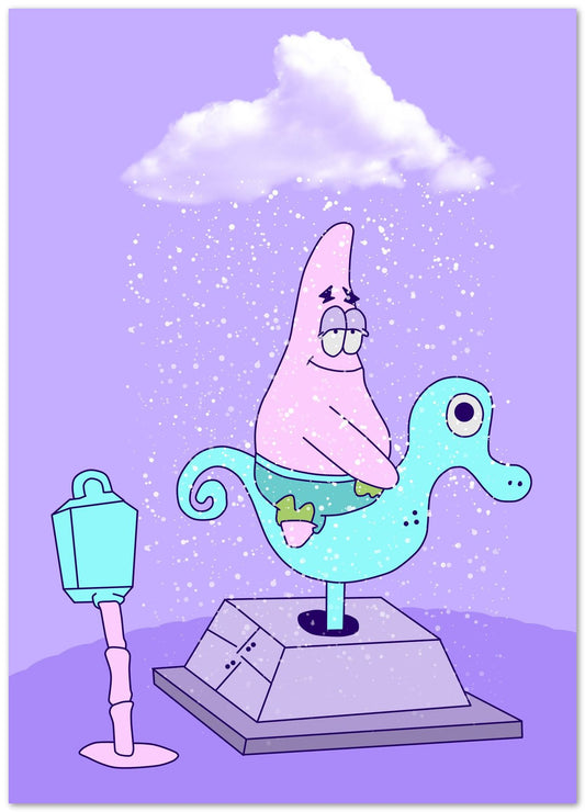 patrick star sad and happy - @beautifulday