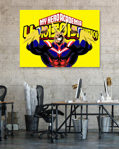 All Might my hero academia - @RezekiArt