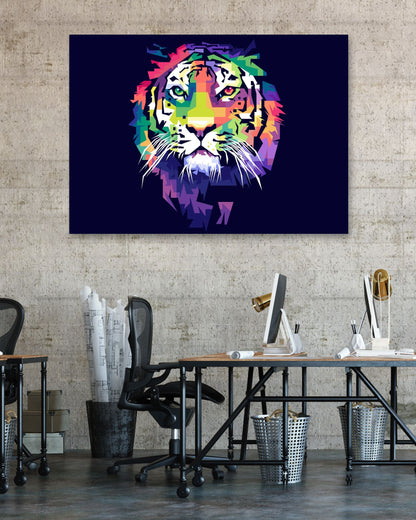 Tiger Pop Art - @WpapArtist