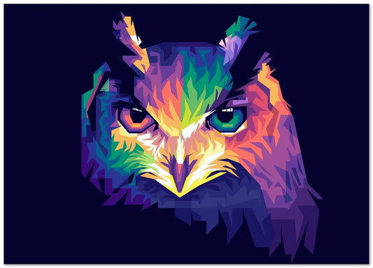 Owl Pop Art - @WpapArtist