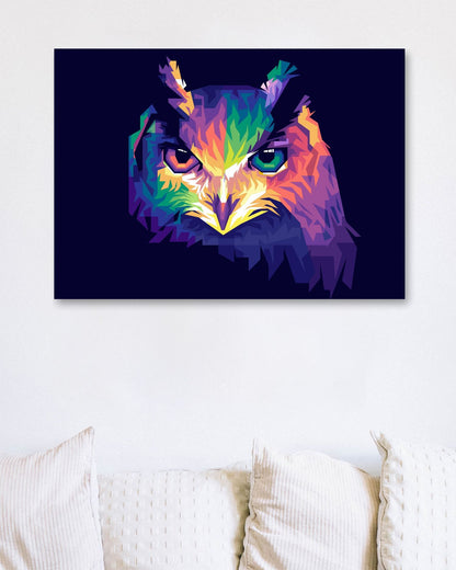 Owl Pop Art - @WpapArtist